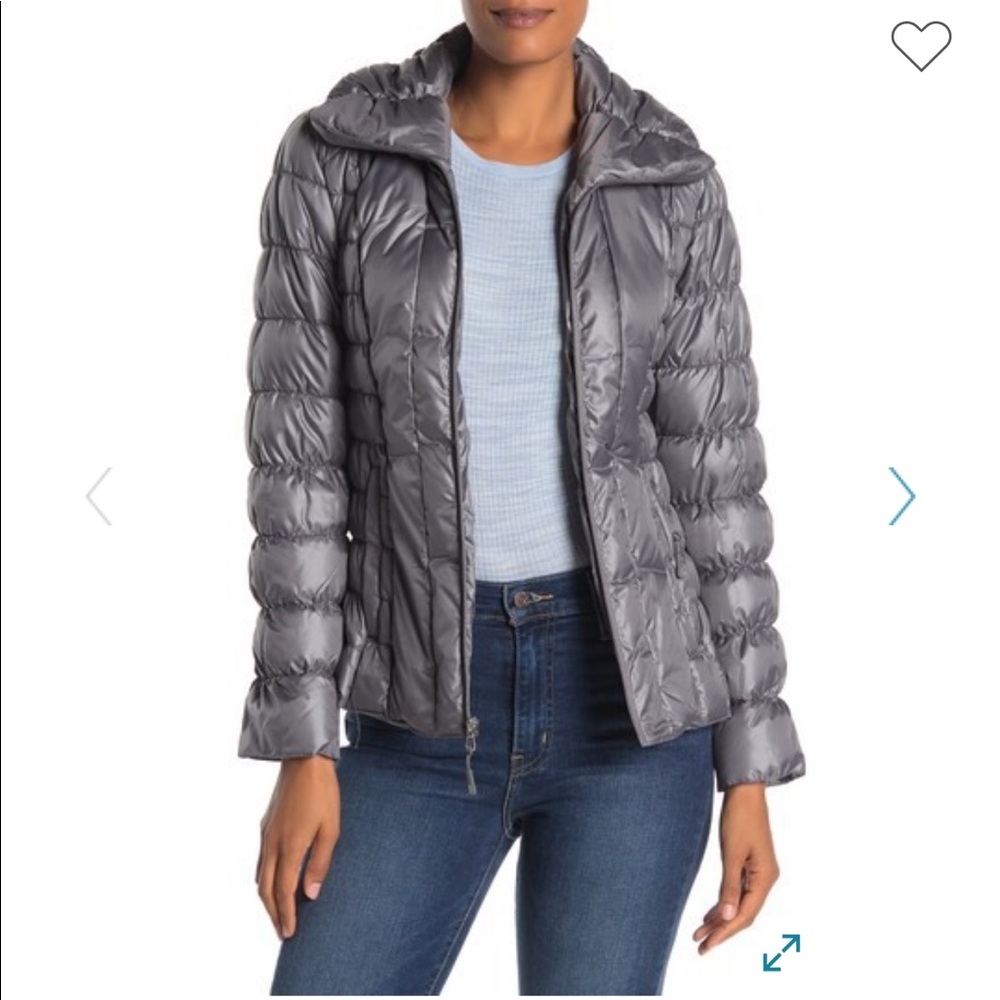 Kenneth Cole Quilted Packable Puffer Jacket